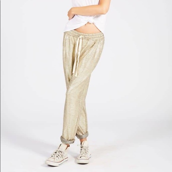 knot sisters Pants - Gold Pants!